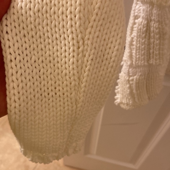 Label and Thread oversized cotton knit sweater. Size XS. Worn once. - Picture 4 of 9